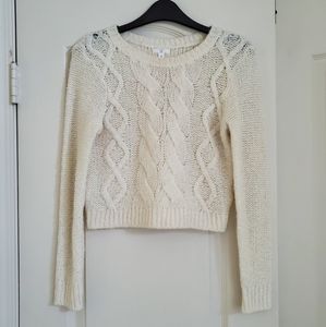 BP Off white Cable knit Sweater
